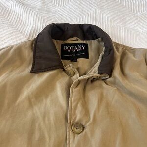 Vintage Botany 500 Button Field Coat‎ Men’s Large Style 34T Tan Brown GUC